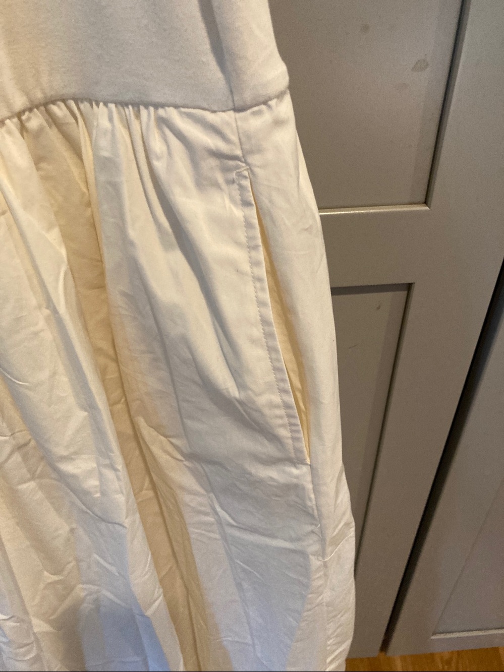 LOFT Cream Tank Maxi Dress - Picture 3 of 8